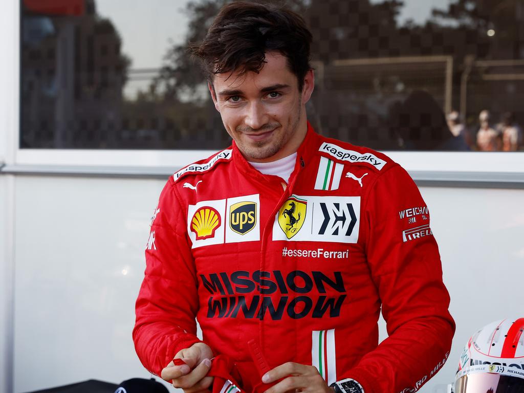 Charles Leclerc is looking to win his home grand prix for the first time. Picture: Maxim Shemetov/Pool/Getty Images
