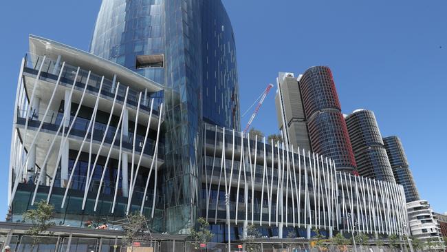 Crown Sydney was expected to open in December but has been delayed till at least February. Picture: Richard Dobson