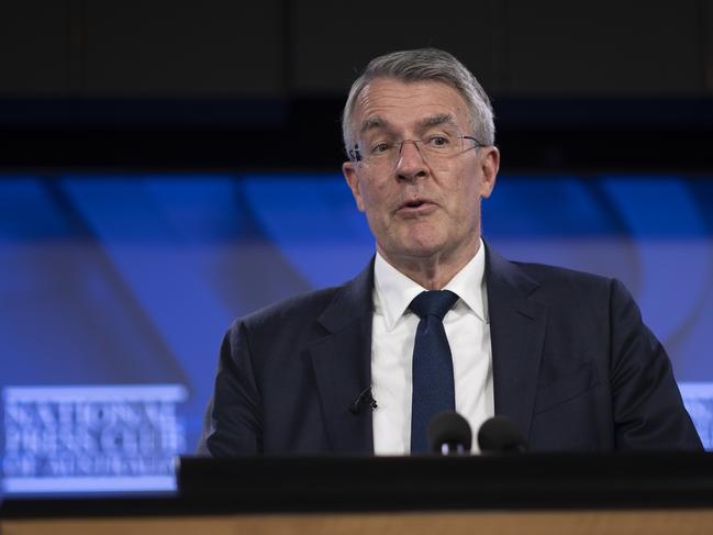 Attorney-General Mark Dreyfus has introduced legislation to strengthen penalties for companies involved in serious data breaches. Picture: NCA NewsWire / Gary Ramage