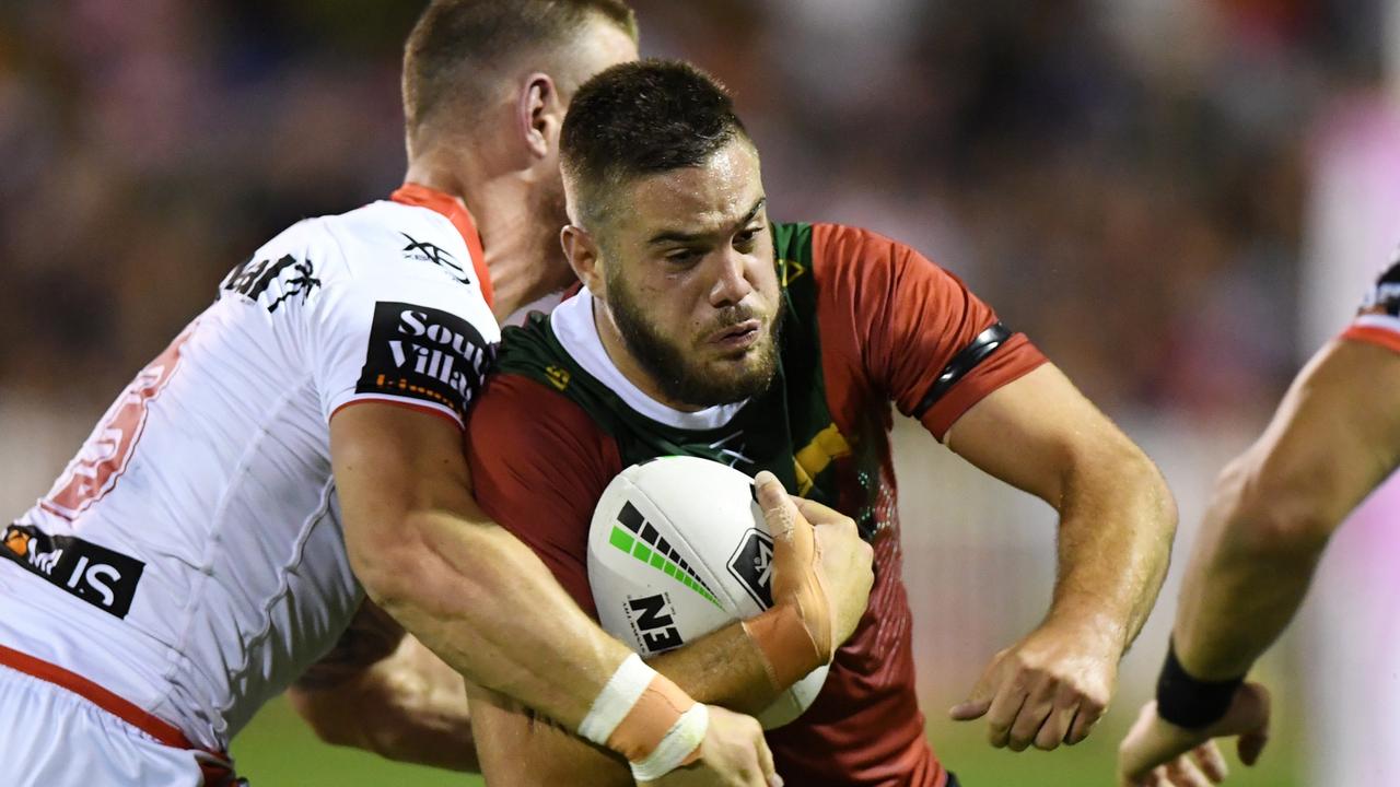 Corey Allan won’t play for the Rabbitohs in Round 1 according to Wayne Bennett. Digital image by Gregg Porteous © NRL Photos