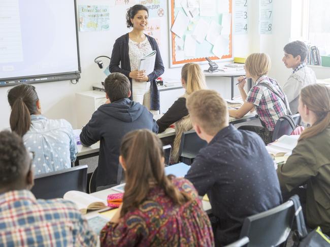 Victorian government teachers are now the lowest paid in the country. Stock image.