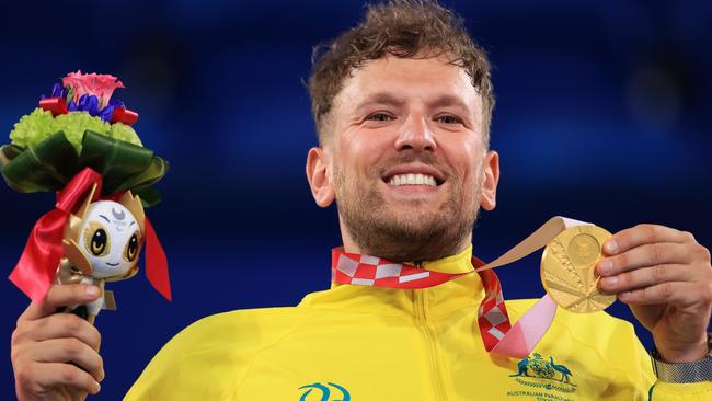 Gold medalist Dylan Alcott is the 2022 Victorian Australian of the Year. Picture: Getty Images)