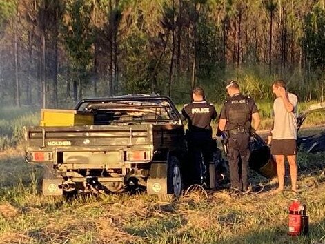 Witnesses tried to save the life the man killed in a “high impact” crash near Cardwell.