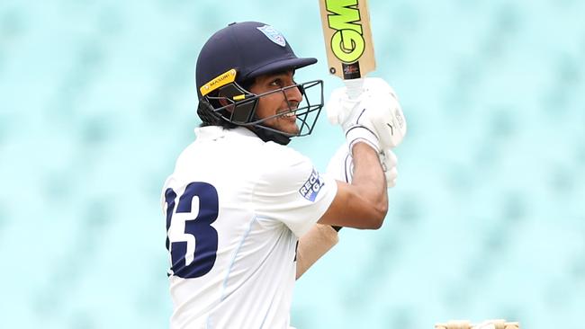 Jason Sangha during last week’s Sheffield Shield.