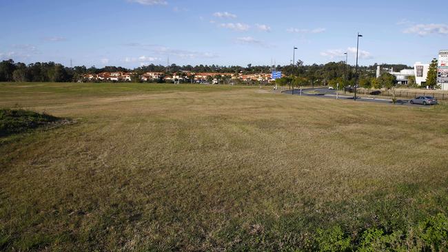 The future site of the Olypmic Games Athletes Village at Robina. Picture: Tertius Pickard