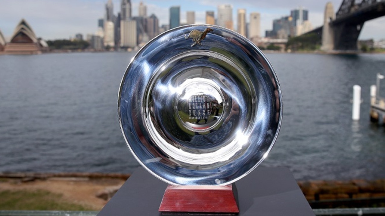 The Million Dollar Chase Trophy. Picture: Gregg Porteous.