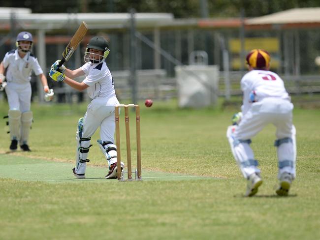 Riley Bell pictured while playing in the under-12s.