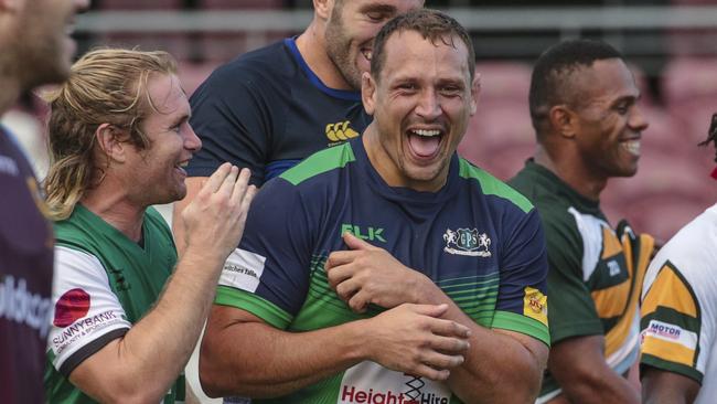 Reds player Ruan Smith in his club kit.