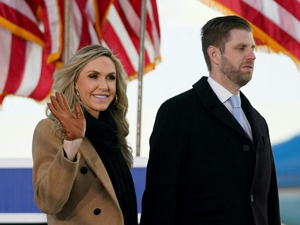 Lara Trump is married to the former president’s son Eric. Picture: Alex Edelman/AFP