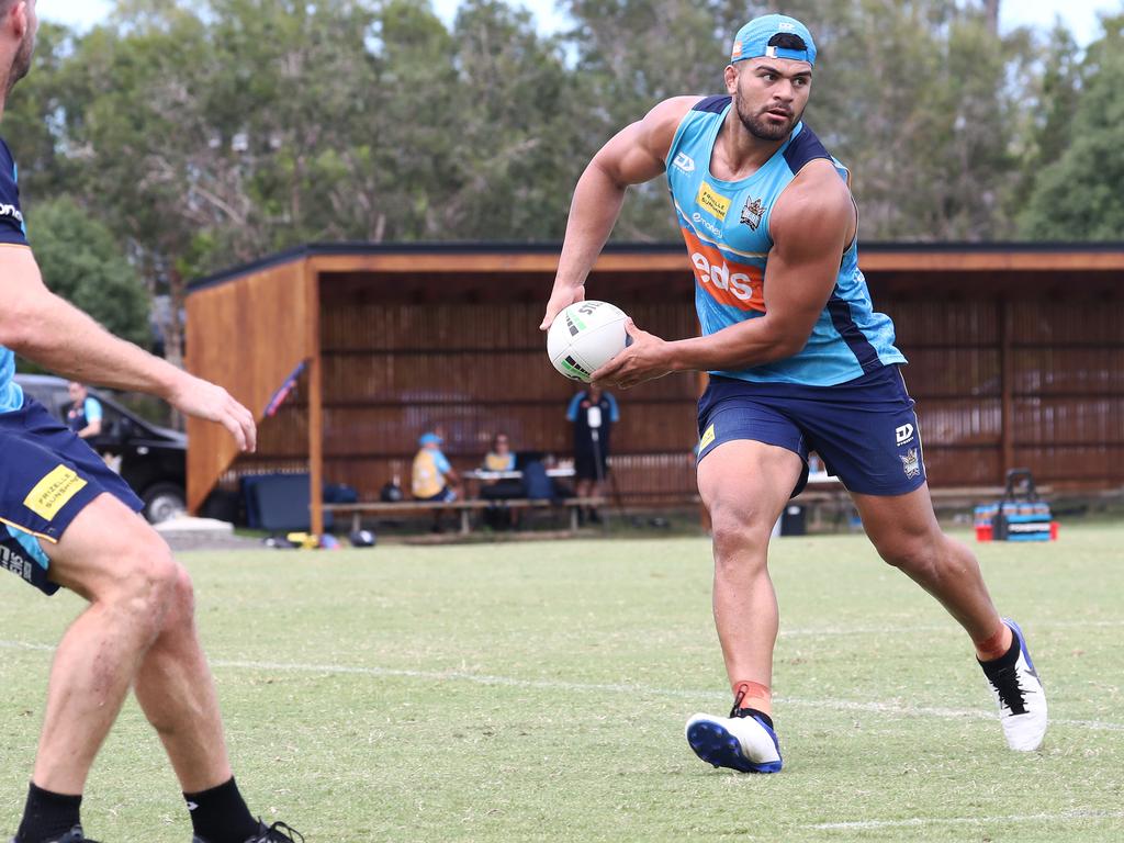 David Fifita is one of the game’s most dynamic players. Picture: Jason O'Brien