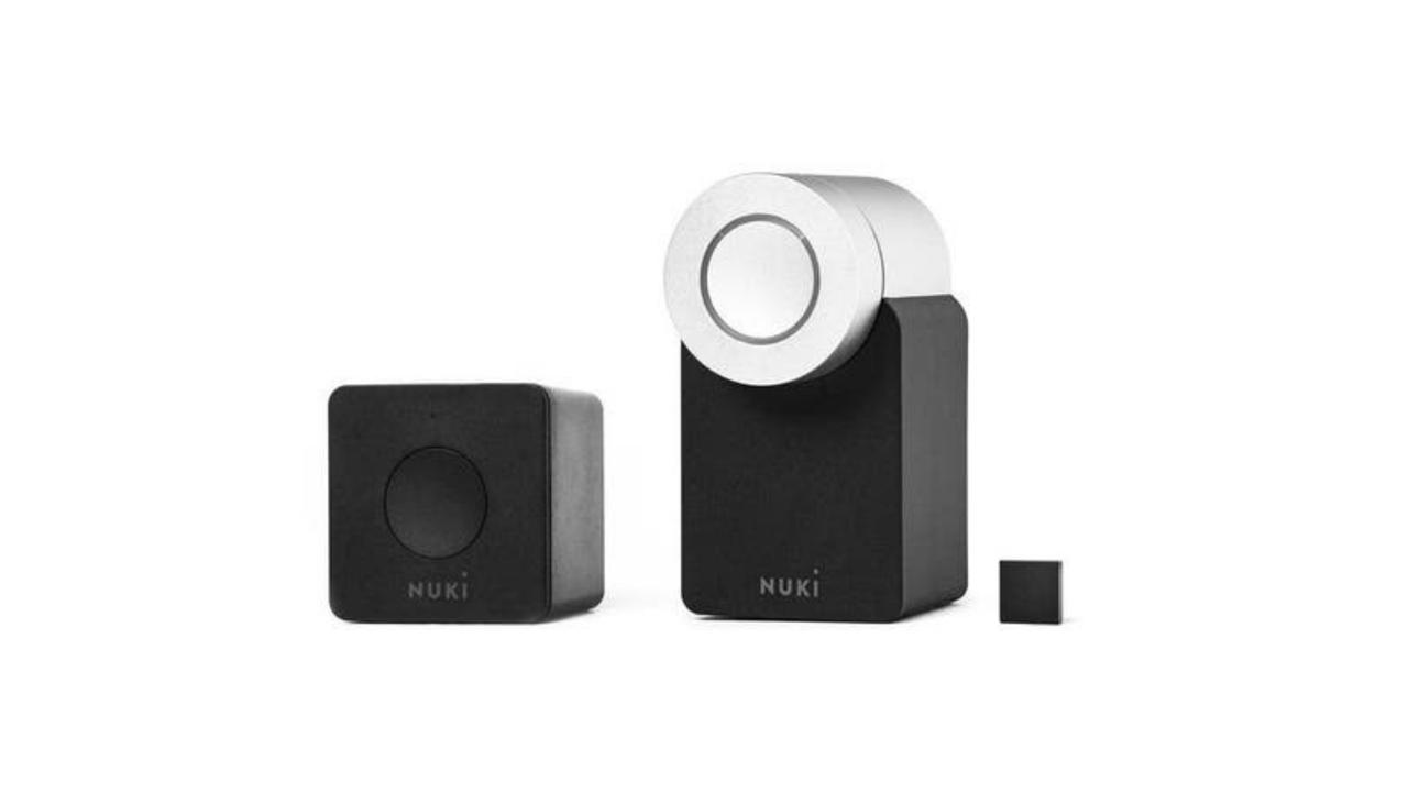 Nuki Smart Door Lock &amp; Sensor. Image: Amazon Australia.