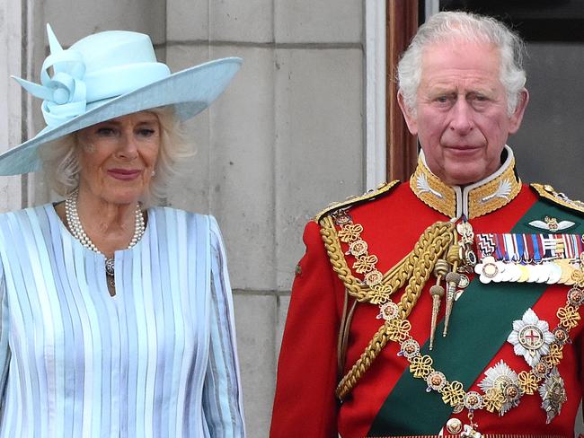 There are calls for King Charles and Camilla’s trip to France to be canned. Picture: AFP