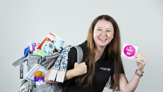 A Brave Life Founder and CEO of A Brave Life Melissa Redsell. Photo: AAP /Renae Droop