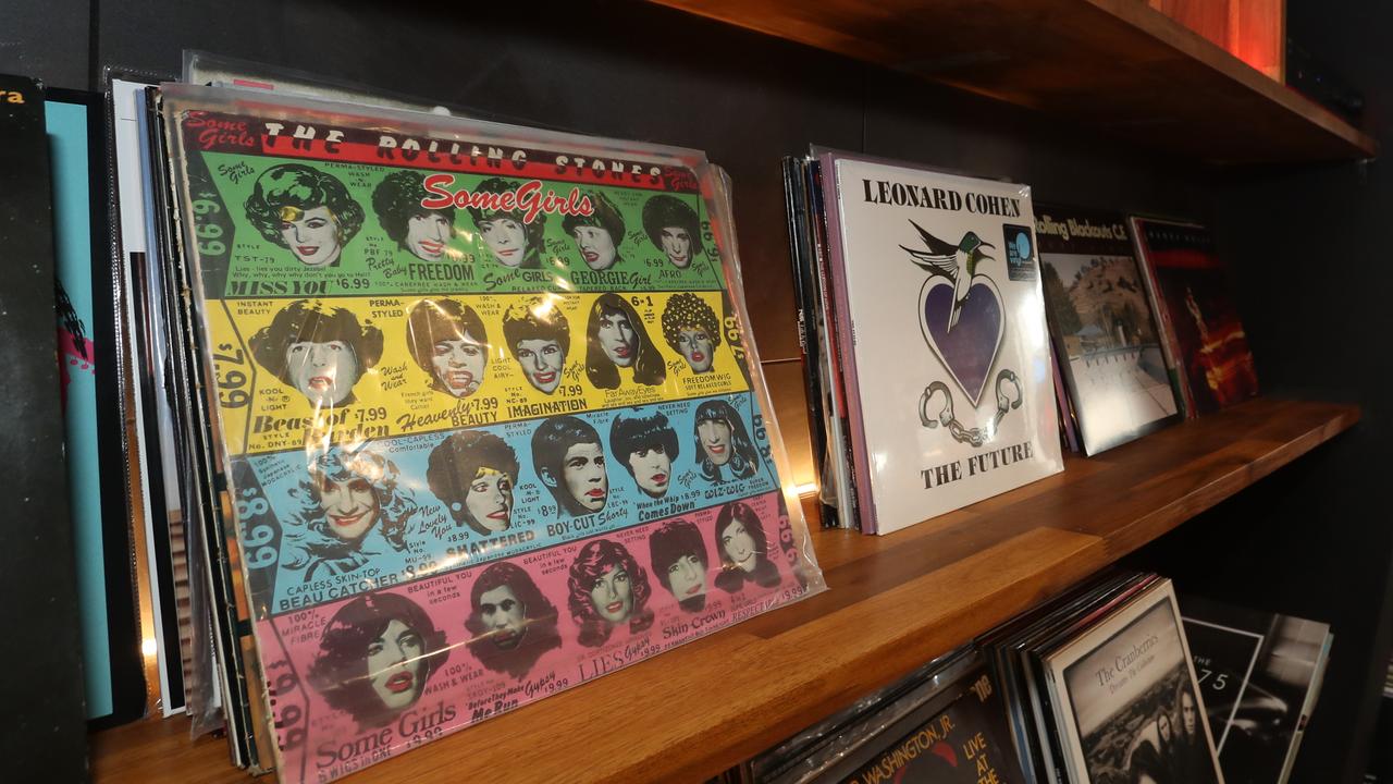 Gooley’s in Little Malop St also has a selection of vinyl records. Picture: Alan Barber.