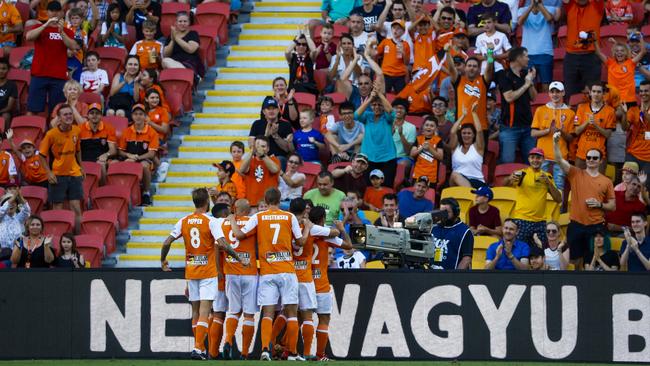 Roar face the challenge of filling Suncorp. (AAP Image/Glenn Hunt)