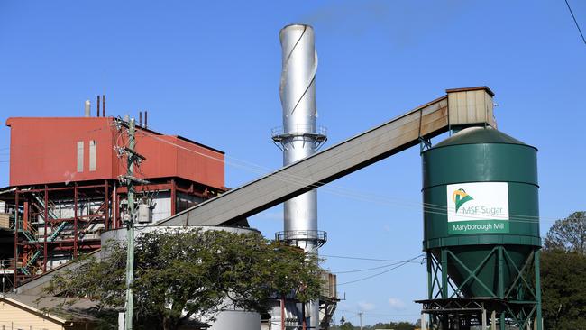 A general view of the MSF sugar mill in Maryborough.