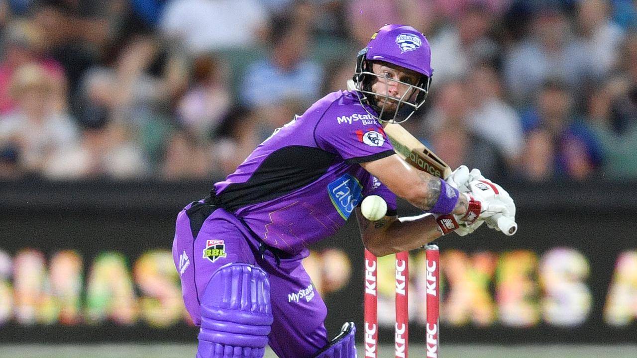 Yet another barnstorming innings from Matthew Wade has taken the Hobart Hurricanes to a crushing ten-wicket victory over the Adelaide Strikers in the Big Bash League. 