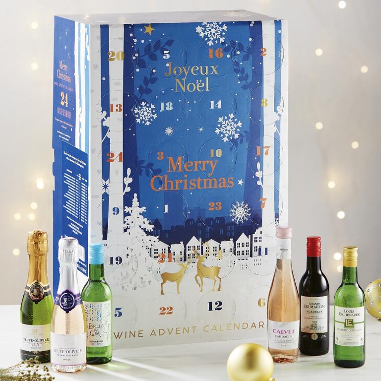 Aldi brought back its popular wine advent calendar last month.