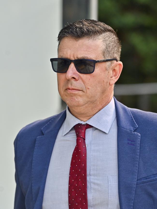 Former Ipswich mayor Andrew Antoniolli leaving Ipswich Courthouse. Picture: Cordell Richardson