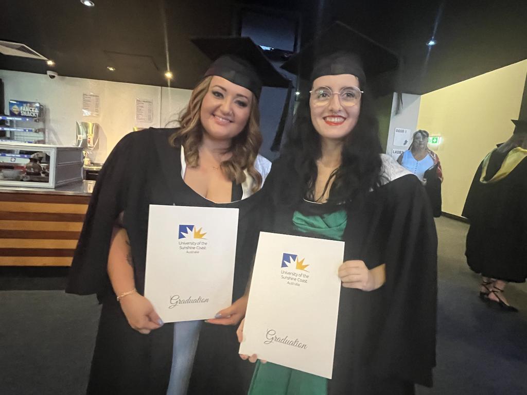 The University of the Sunshine Coast graduation ceremony at Maryborough's Brogla Theatre.