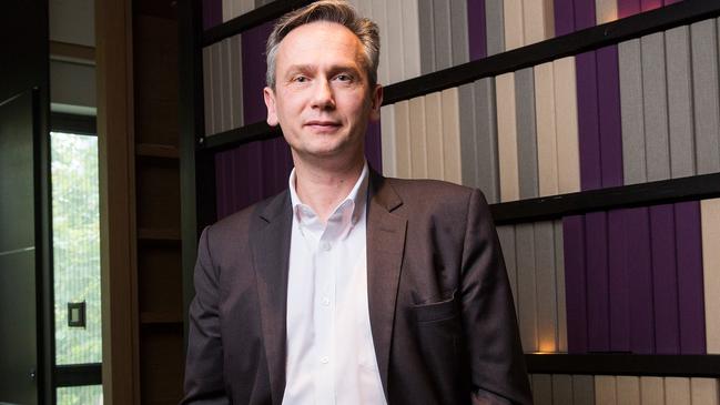 Rio Tinto CEO Jean Sebastien Jacques. Photograph by Paul Jeffers The Australian.