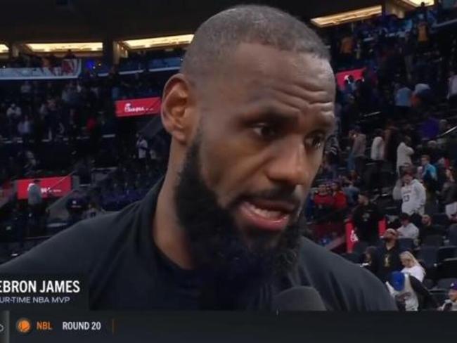 LeBron speaks on Luka after Lakers win