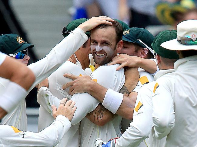 Nathan Lyon’s achievements are built on a relentless work ethic.