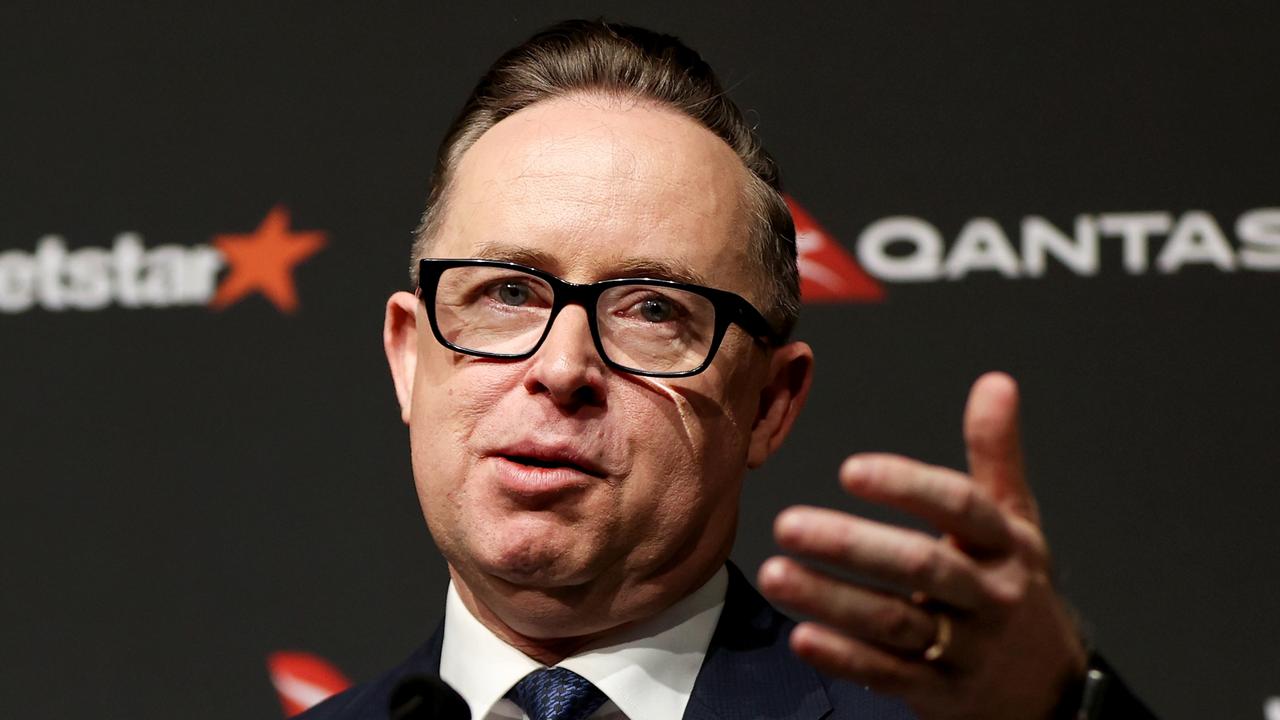 Former Qantas chief executive Alan Joyce. Picture: Getty Images