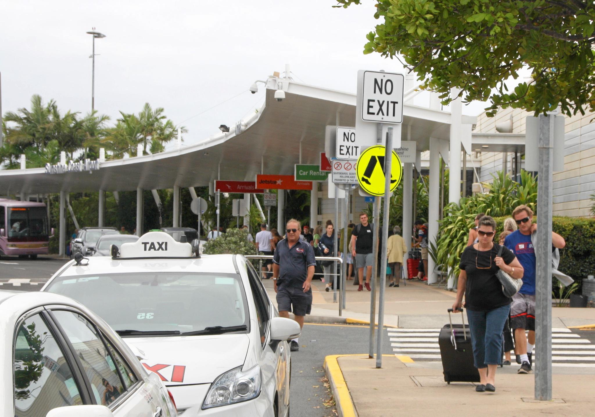 Sunshine Coast Airport Photo Erle Levey / Sunshine Coast Daily. Picture: Erle Levey