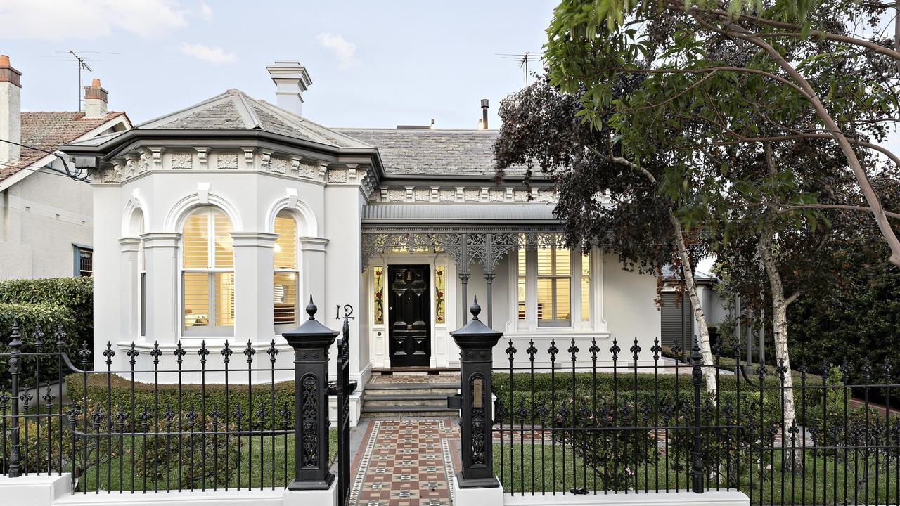 O’Farrell’s former five-bedroom home at 12 Grandview St, Moonee Ponds.