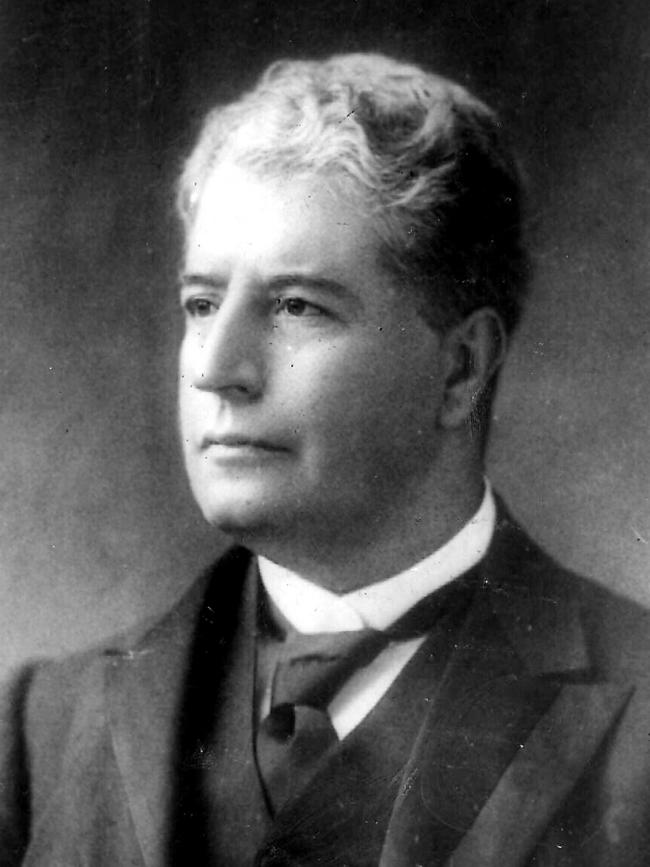 Australia's first prime minister, Edmund Barton. Photo supplied