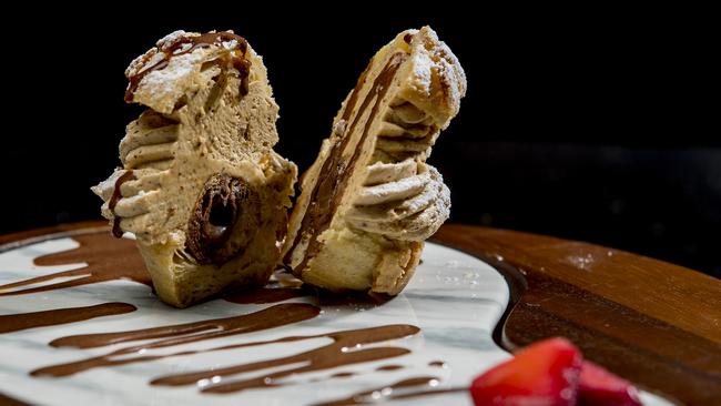 The signature, sell out treat — the Le Paris Brest. Picture: Jerad Williams