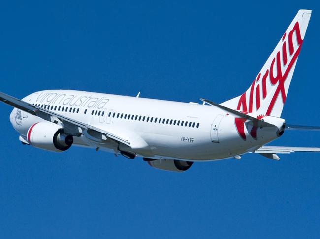 20110602 Virgin Australia YR801 3664 (VOZ) 737-800 Take off and Taxi