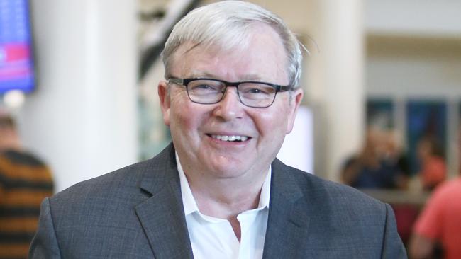 Kevin Rudd’s bid for the United Nations Secretary General job will be decided today. Picture: Steve Pohlner