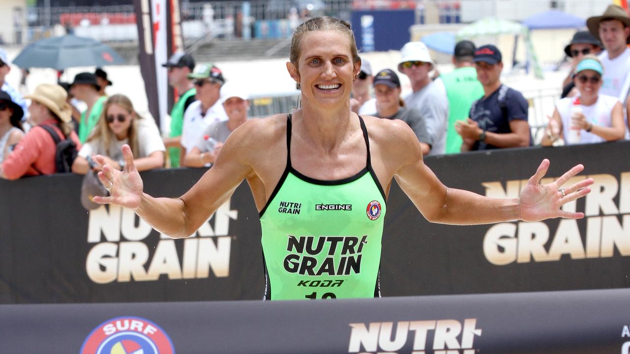 Nutri-Grain ironwoman Bondi: Harriet Brown winning round one on return from injury