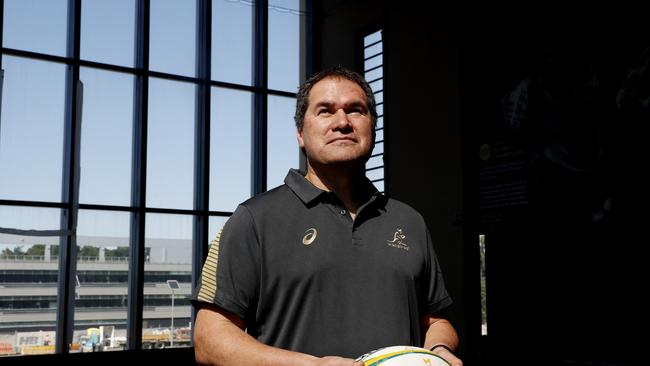 New head coach Dave Rennie has named his first Wallabies squad for the 2020 international season. Picture: Nikki Short