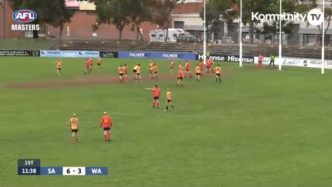 Replay: AFL Masters National Carnival- M35s - SA v WA