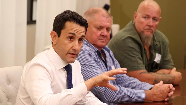 LNP leader David Crisafulli hits the campaign hustings on Tuesday. Picture: Liam Kidston.