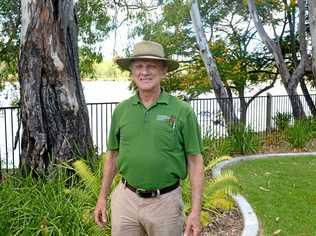 NO BUSINESS CASE: Michael McCabe of Capricorn Conservation Committee speaks out against the Rookwood Weir project. Picture: Jann Houley