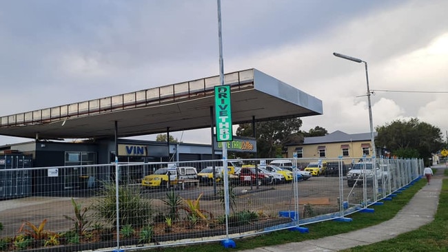 Construction starting at 137 Glenora St, Wynnum. Picture: Glenora St Market Place Facebook