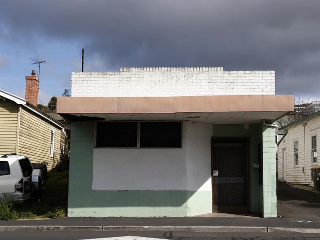 Location of the old post office on Main Road, Claremont, near the bus stop where Lucille Butterworth was last seen. Picture: Nikki Davis-Jones