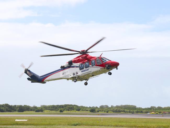 The Rescue 510 helicopter fleet is celebrating a 30,000 hours in the skies over Queensland.  Picture: Peter Carruthers