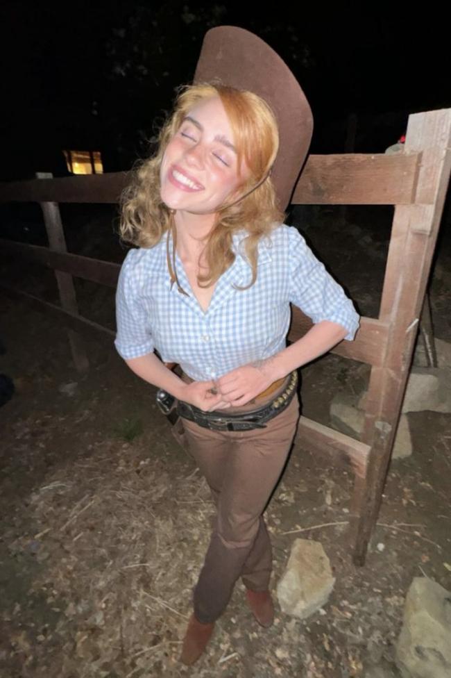 Image credit: Instagram.com/billieeilishBillie Eilish as Jane Fonda in Cat Ballou