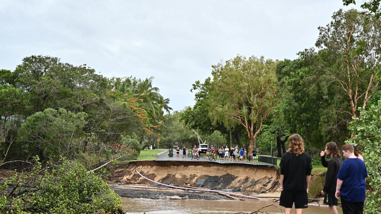 Casuarina Street on the Holloways Beach foreshore on Monday December 18. Picture Emily Barker