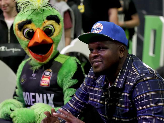 Former NBA star and South East Melbourne owner Zach Randolph at a Phoenix game. Picture: Supplied