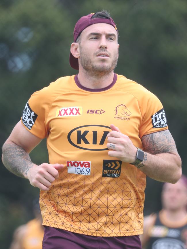 Darius Boyd. At his last training session