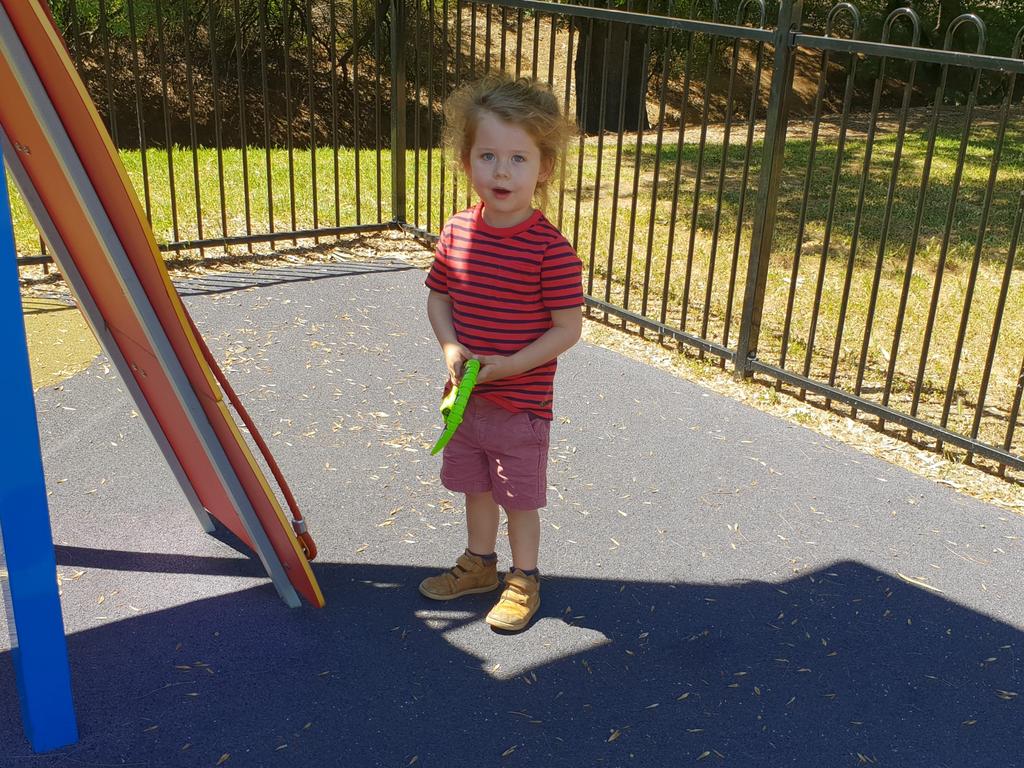 The Australian Federal Police and the Federal Circuit Court of Australia are seeking public assistance to help locate Thomas Alexander Bakyrey, 4. Picture: Supplied by the Federal Circuit Court