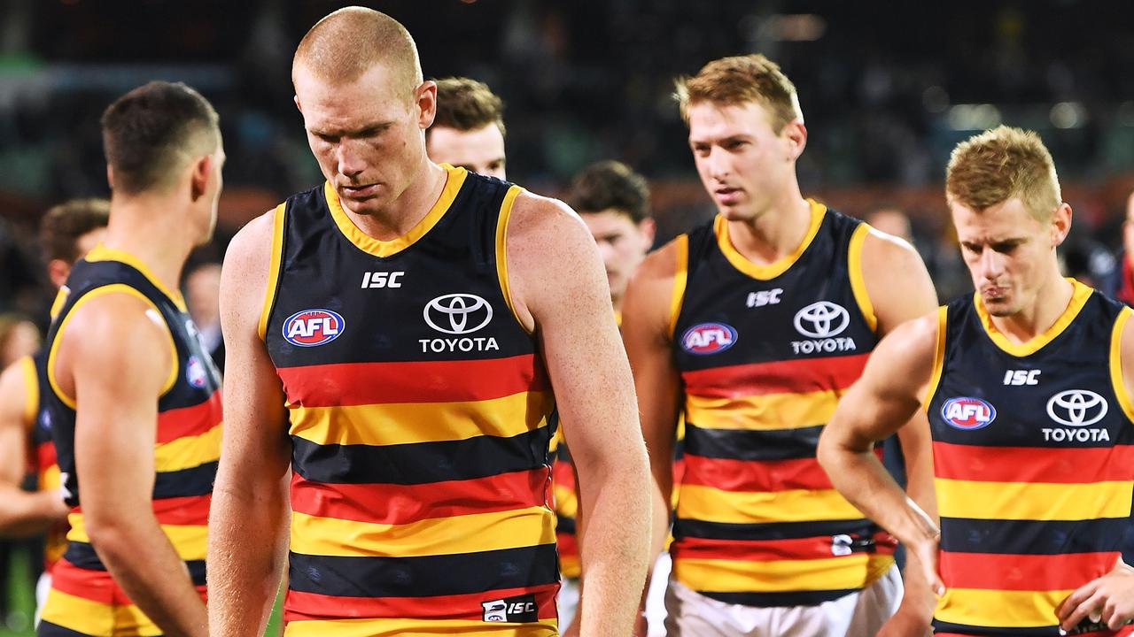 Adelaide’s ongoing injury crisis could end their 2018 AFL premiership hopes