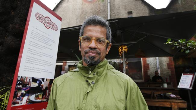 Lentils as Anything founder Shanaka Fernando has denied allegations he is misused charity funds. Picture: David Caird