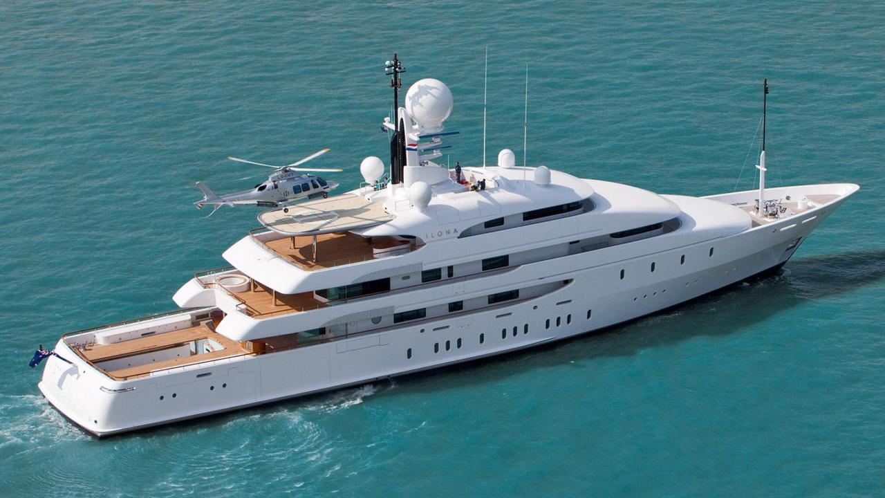 super yacht ilona owner